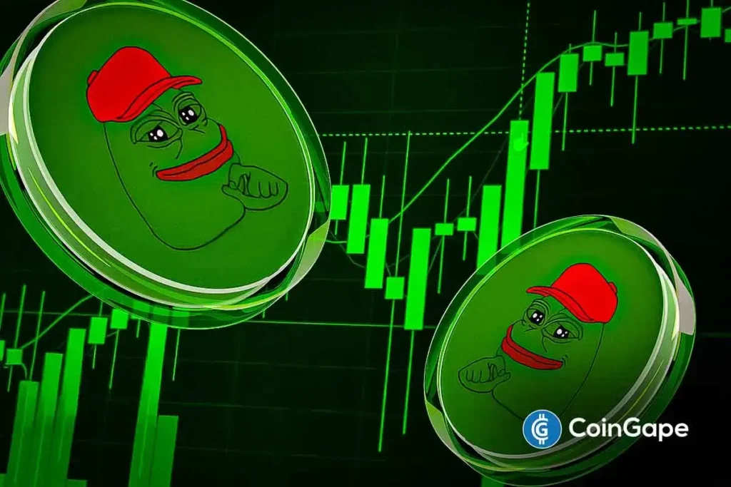 PEPE Coin Eyes $0.0000057 After Bull Pennant Forms Post-Rally